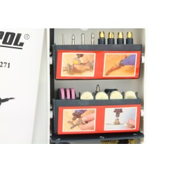 Mini Fresa Smerigliatrice Kit 300 Accessori Punte Frese 270W Assiale Mini Trapano Utensile Rotativo Multifunzione